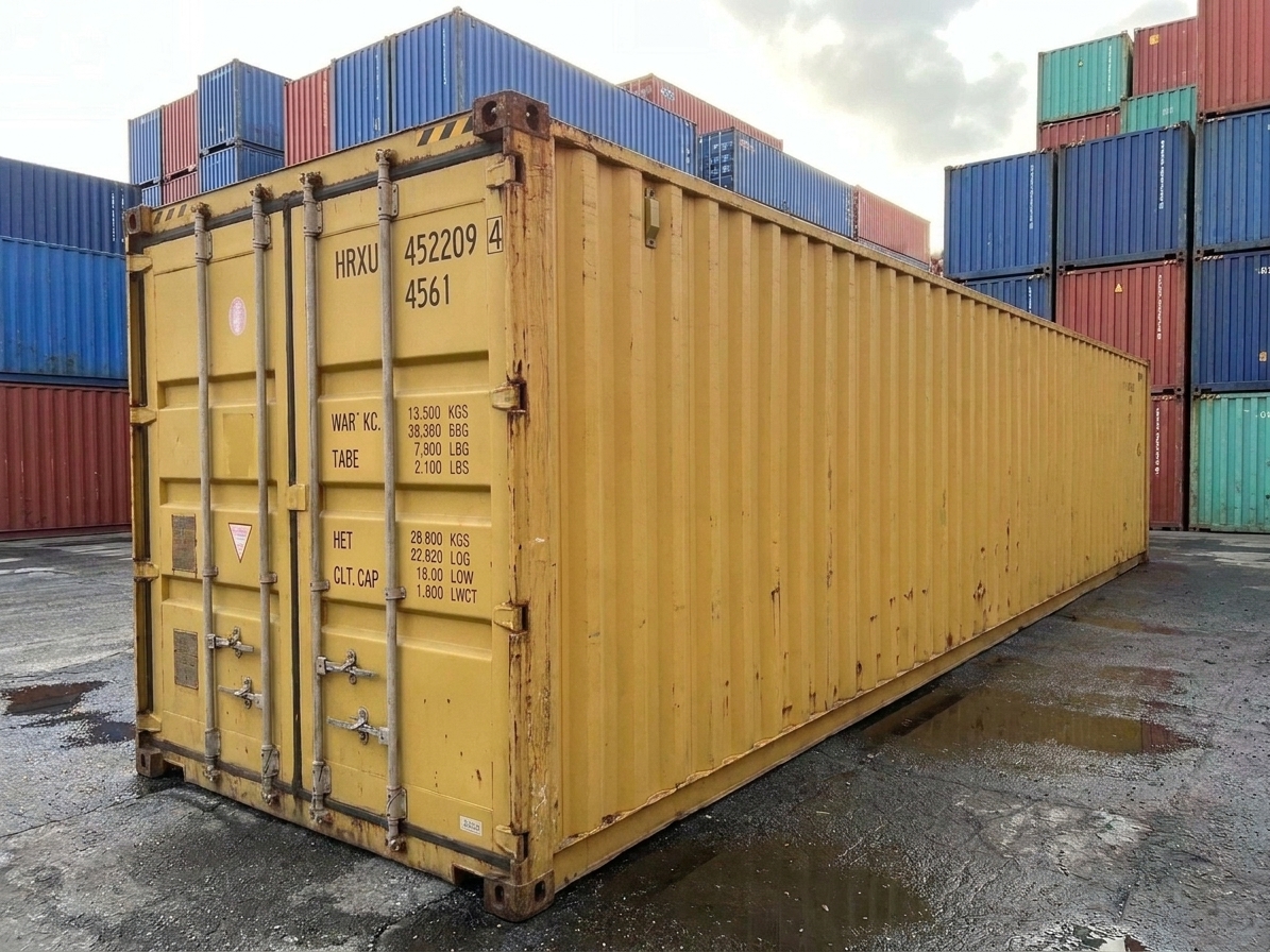 Container marittimo 40 piedi High Cube (12m)