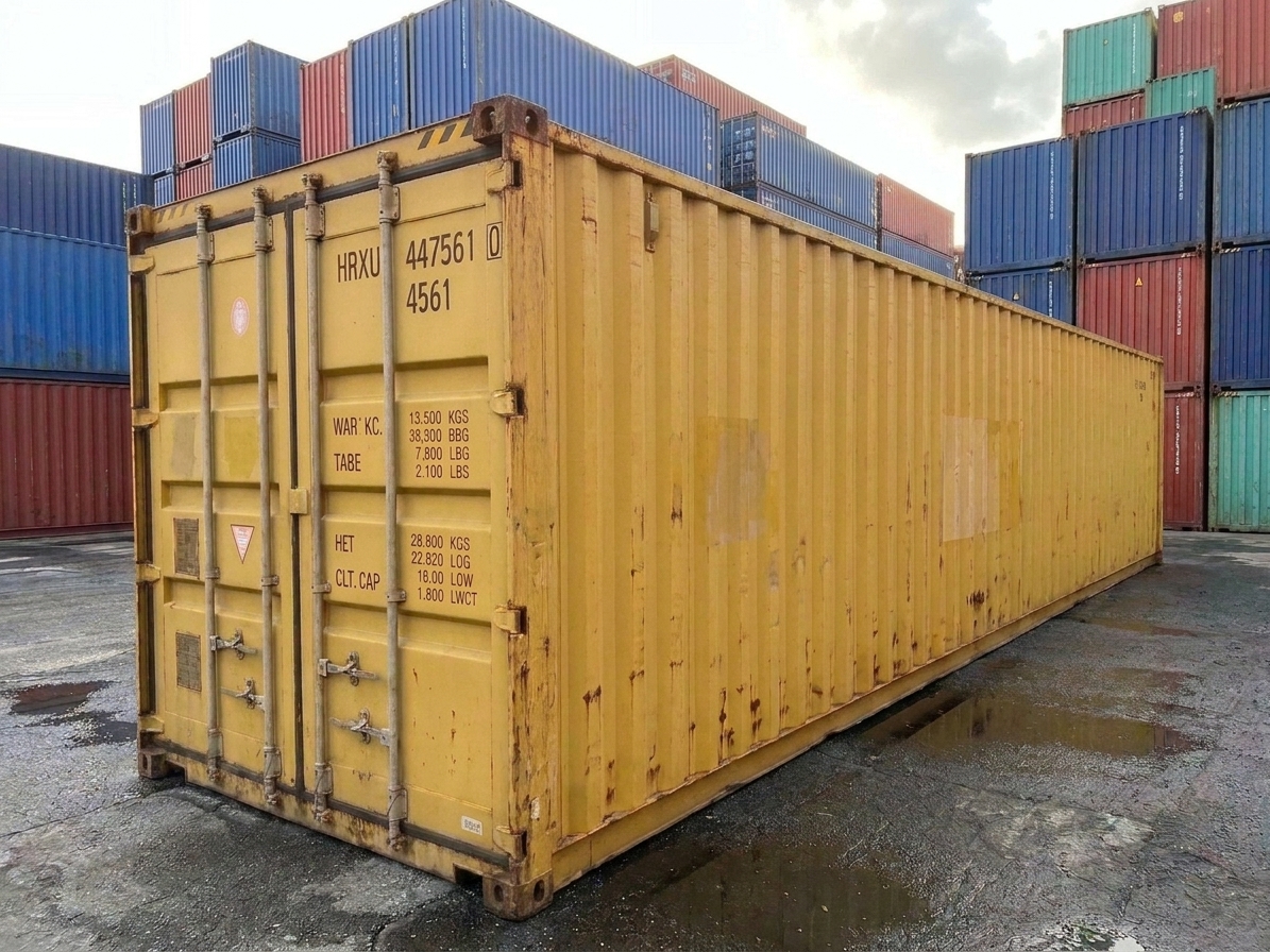 Container marittimo 40 piedi High Cube (12m)