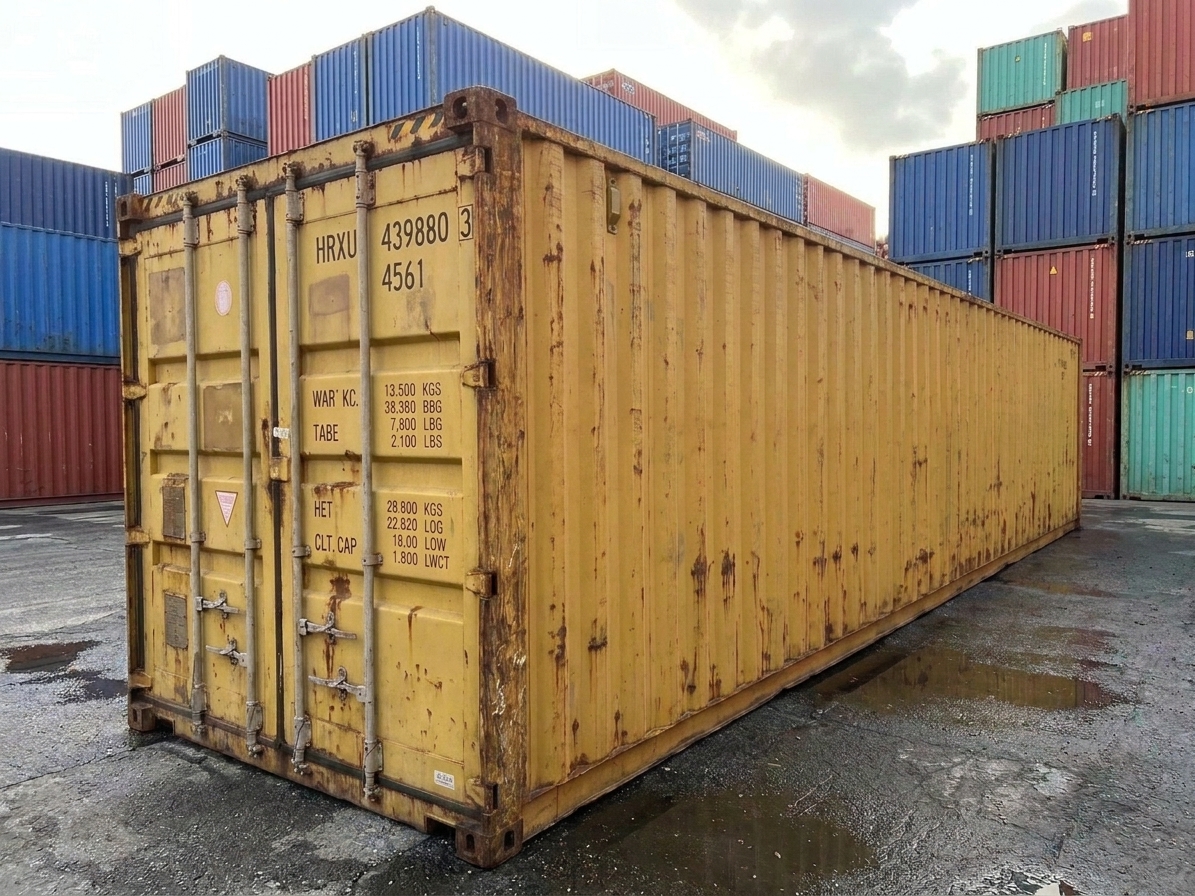 Container marittimo 40 piedi High Cube (12m)