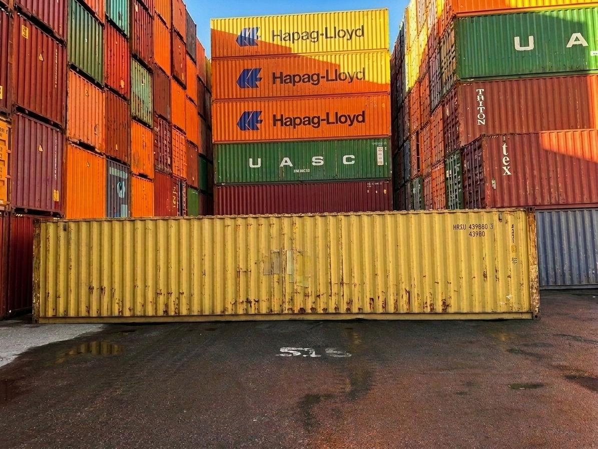 Container marittimo 40 piedi High Cube (12m)